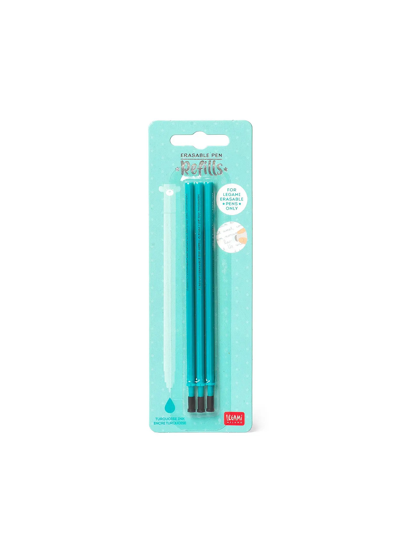 LEGAMI | Nachfüllung für radierbaren Gelstift 3er Pkg. | 